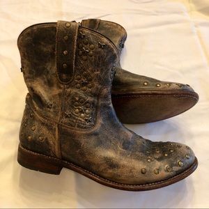 Bed Stu short studded boots size 11